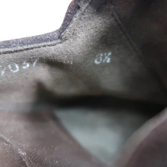 Stuart Weitzman Shoes Womens 8.5 Mule Heel Fashion Studs Buckle Leather Classic - Picture 14 of 15